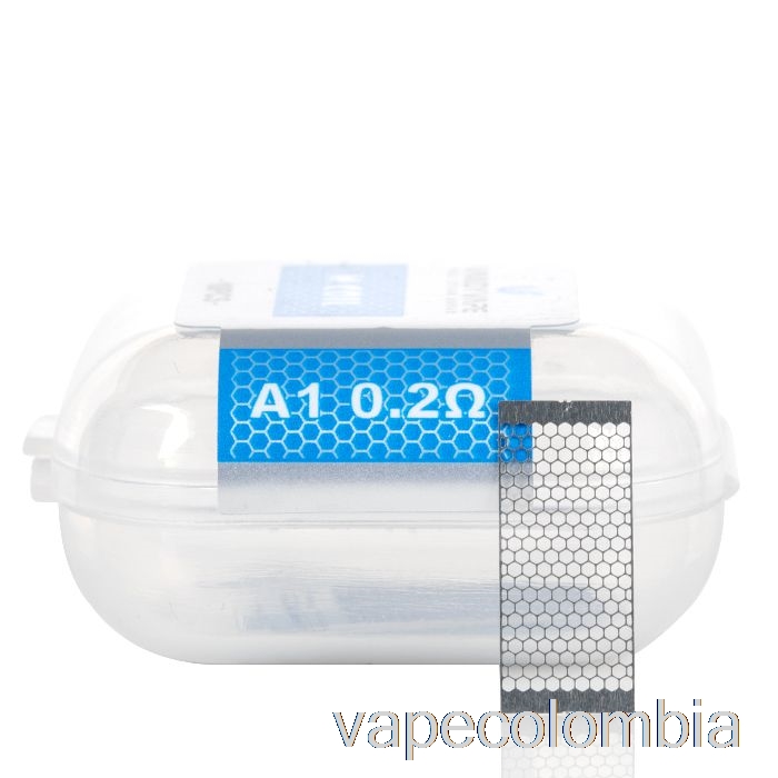 Vape Recargable Vandy Vape M Bobinas De Hoja De Malla (10 Hojas) M Bobina - Bobinas De Malla De 0,2 Ohmios (10 Piezas)